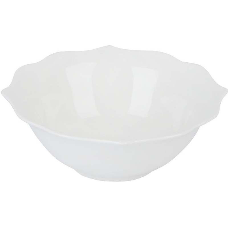 Изображение товара Фарфоровый салатник Nouvelle Home Belle 15 см 400 мл белый 2 шт