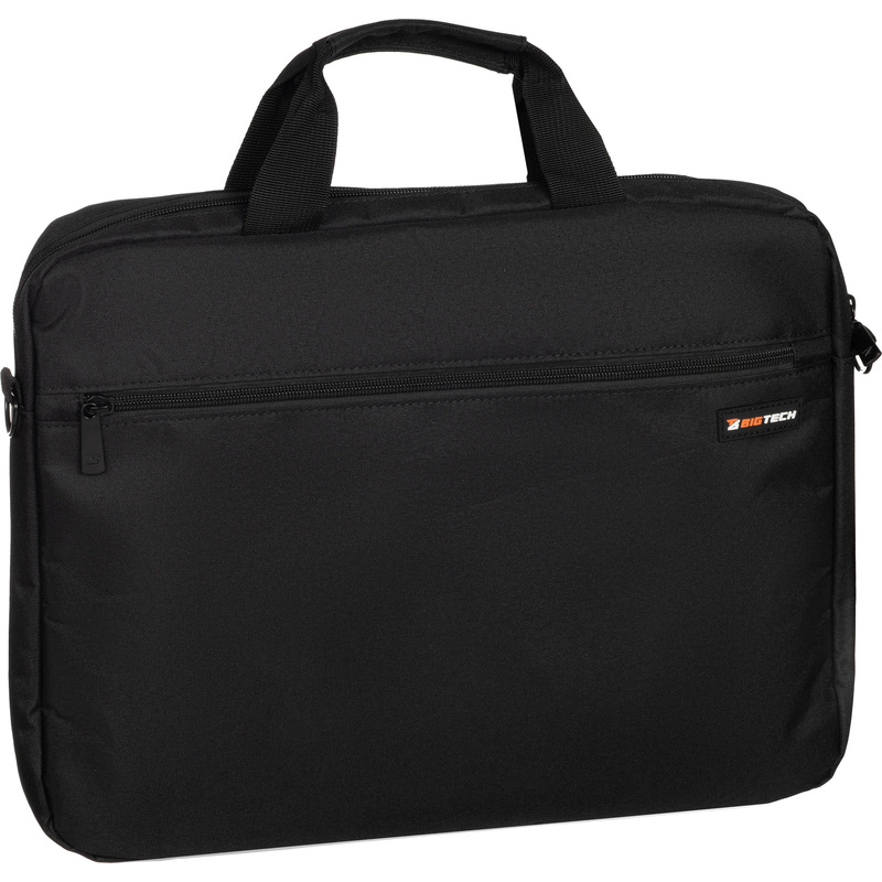 Изображение товара Сумка для ноутбука 15.6 BigTech Easy чёрная LB-BT-03BK