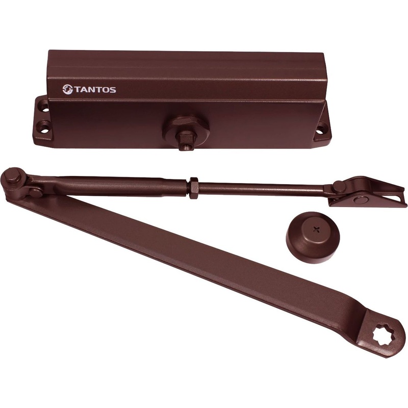 Изображение товара Доводчик дверной Tantos TS-DC085 до 100 кг коричневый