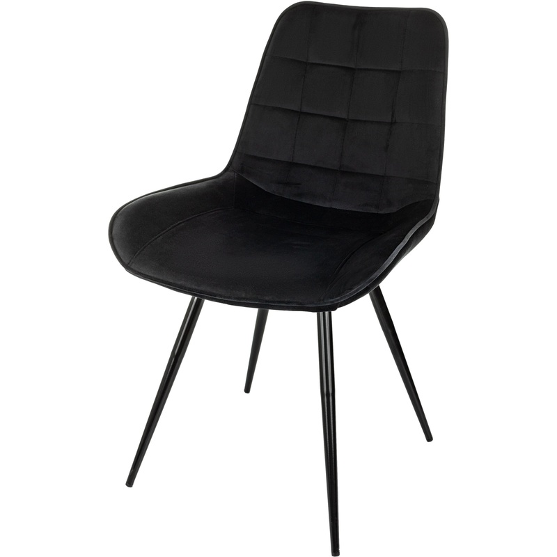 Изображение товара Стул обеденный Бюрократ CH-K2 чёрный из ткани и фанеры