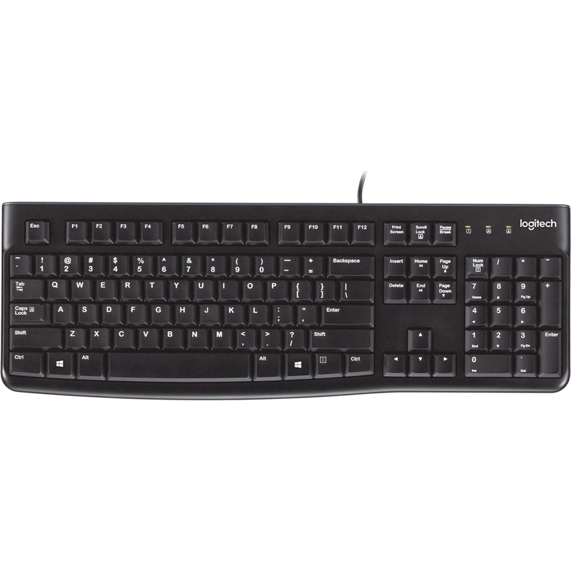 Изображение товара Уценка. Клавиатура проводная Logitech K120 (920-002583)