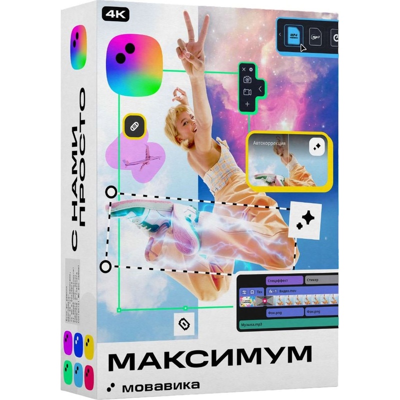 Изображение товара Программное обеспечение Мовавика Максимум 2025 образовательная лицензия для 1 ПК 12 месяцев