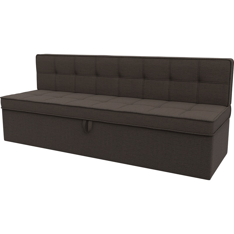 Изображение товара Диван-кровать Техас трёхместный коричневый ткань