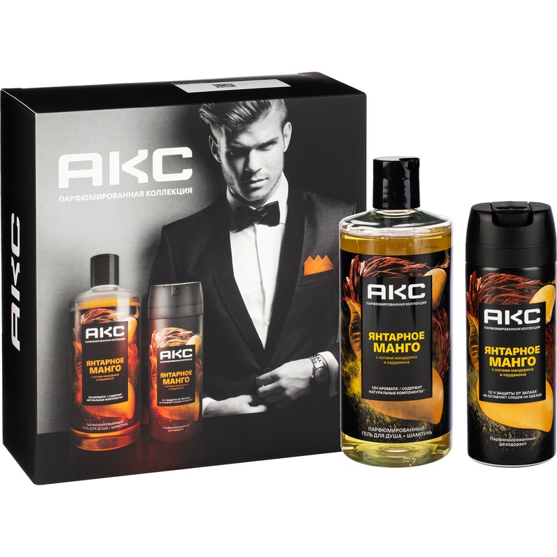 Изображение товара Подарочный набор косметики для мужчин Axe Янтарное манго