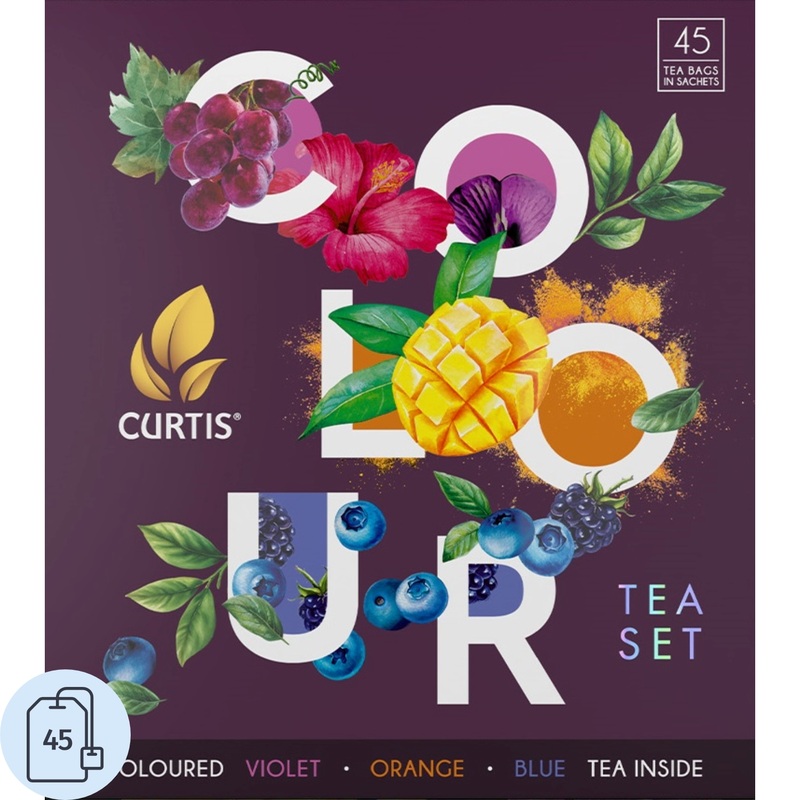 Изображение товара Чай ассорти Curtis Colour tea set 45 пакетиков
