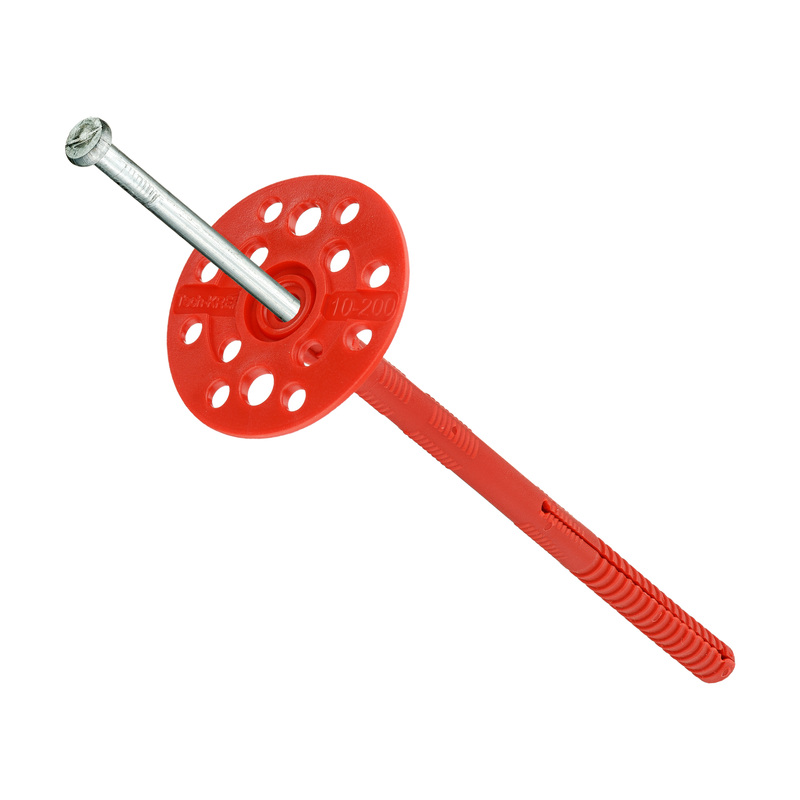 Изображение товара Дюбель тарельчатый Tech-Krep 10х200 мм для теплоизоляции 200 шт