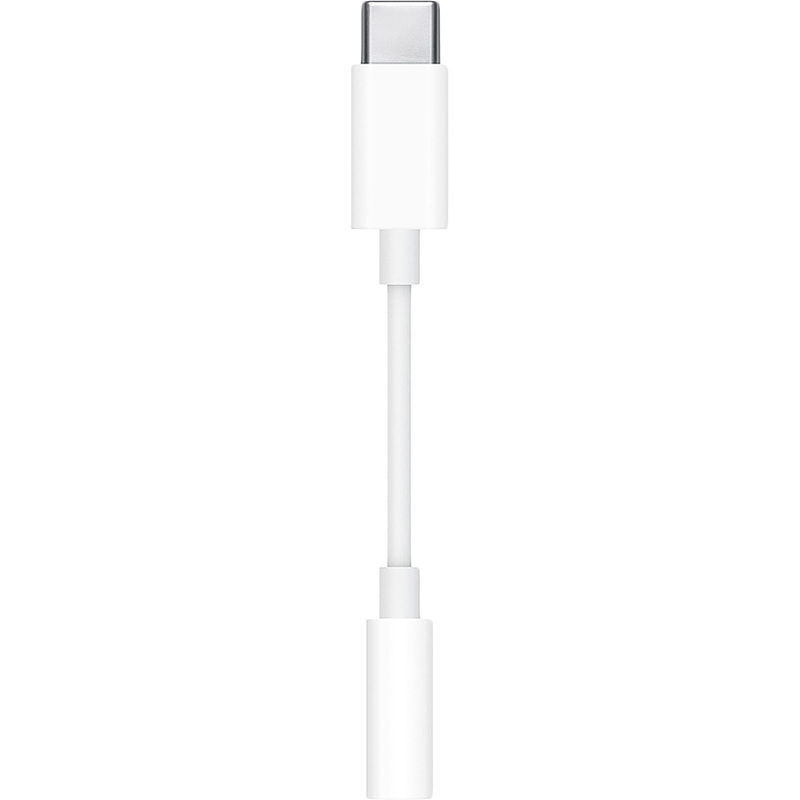 Изображение товара Адаптер Apple USB Type-C - 3. 5 мм mini jack MU7E2ZM/A для MacBook и устройств