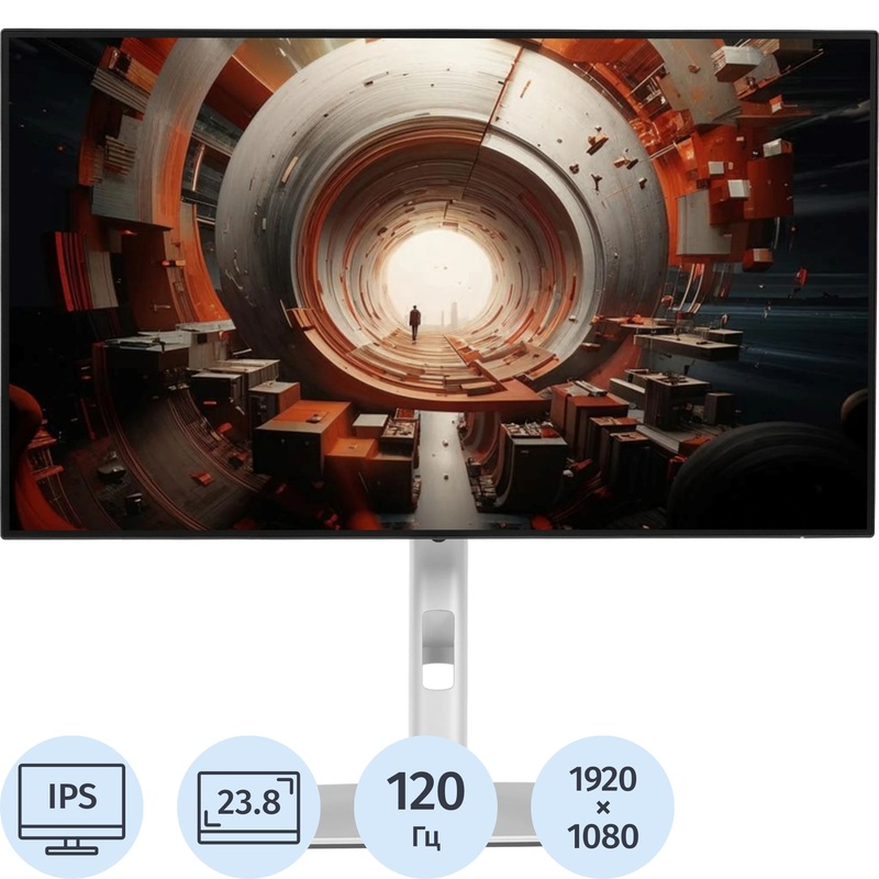 Изображение товара Монитор 23.8 дюйма Dell U2424HE с IPS матрицей и USB-хабом