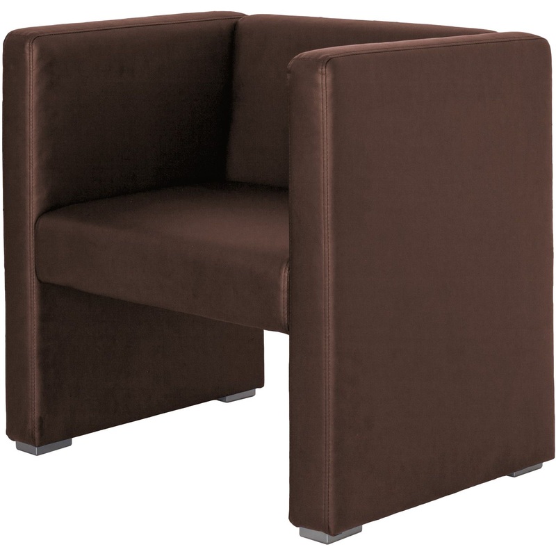 Изображение товара Кресло Бриф БФ.1 коричневое искусственная кожа