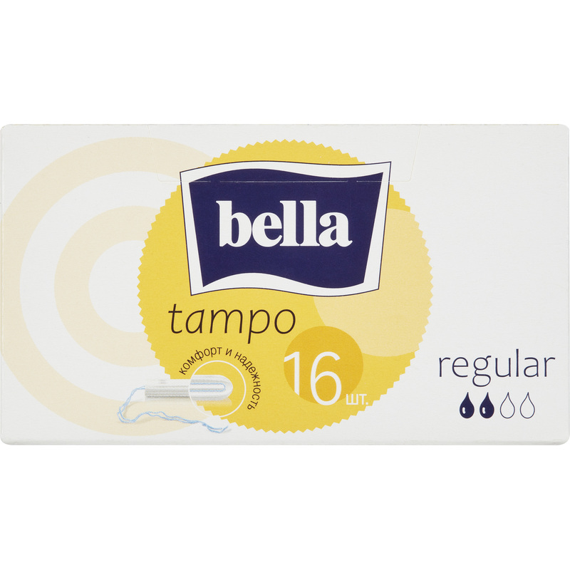 Изображение товара Гигиенические тампоны Bella premium comfort Regular 16 штук польское качество