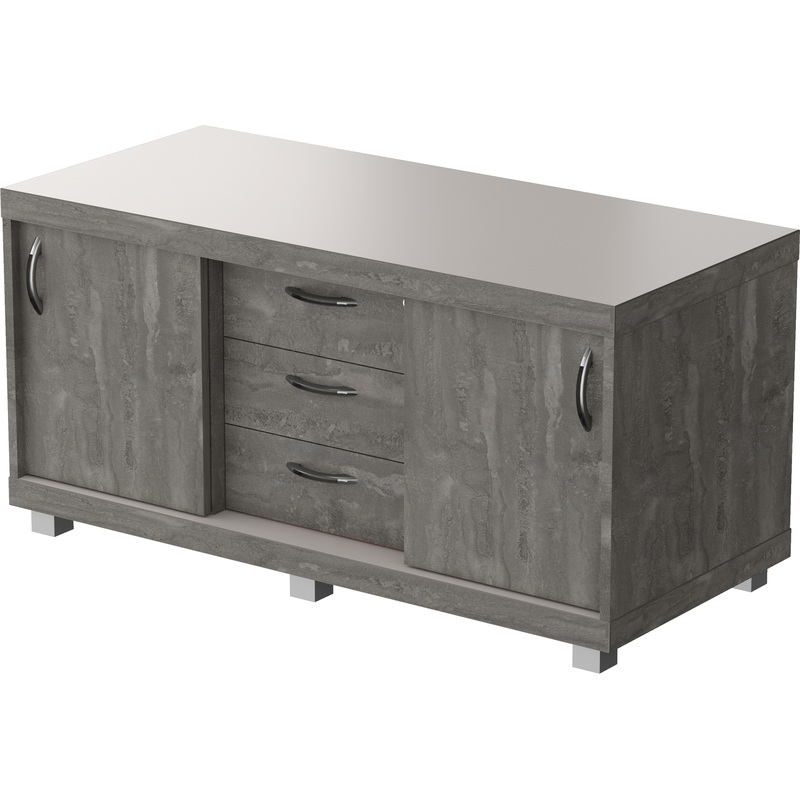 Изображение товара Сервисная тумба Комус Мебель Easy Director с центральным замком 1200х540х640 мм