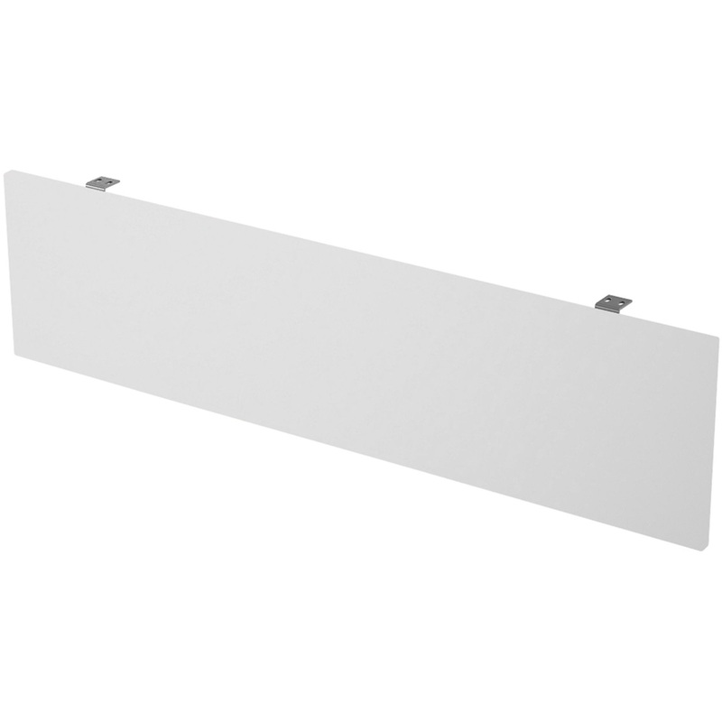 Изображение товара Царга к столу Avance 6ЭК.405.1 с креплением (белый/алюминий матовый, 800х16х400 мм)