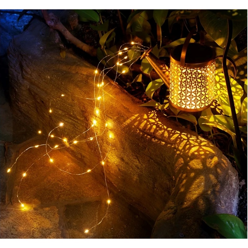 Изображение товара Садовый светильник на солнечной батарее Rexant Лейка Стамбул 80 см тёплый белый свет