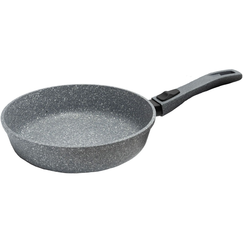 Изображение товара Сковорода Realpress Сириус 28 см антипригарное покрытие съемная ручка