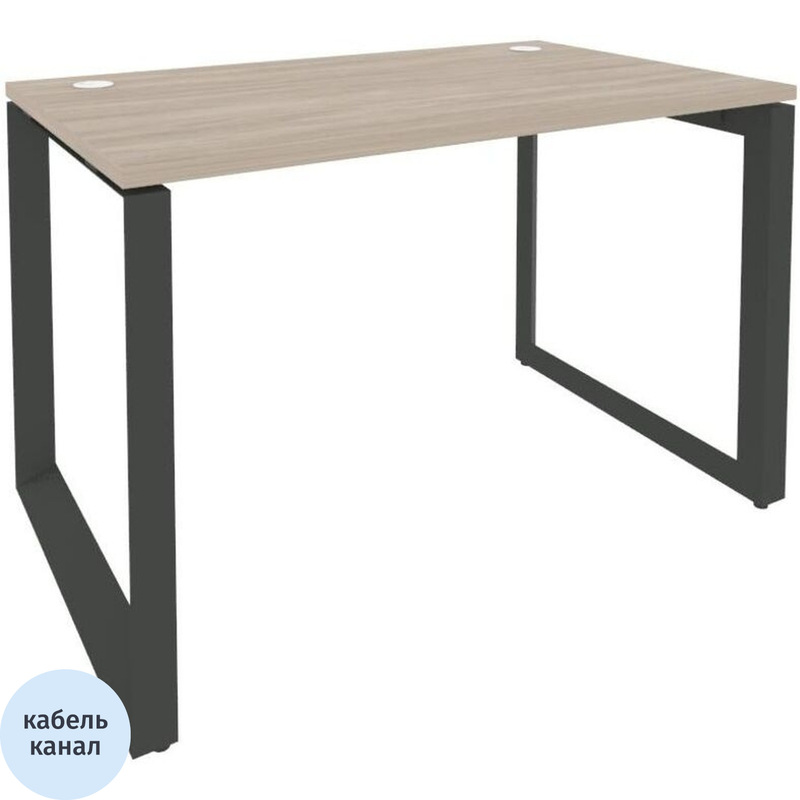 Изображение товара Стол прямой ONIX-О O.MO-SP-2.7 с кабель-каналом и регулируемыми опорами