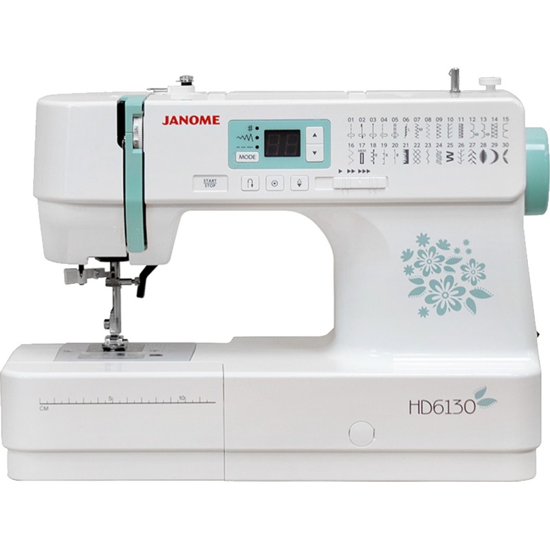 Изображение товара Швейная машина Janome HD 6130 с 10 видами строчек и автоматическими функциями