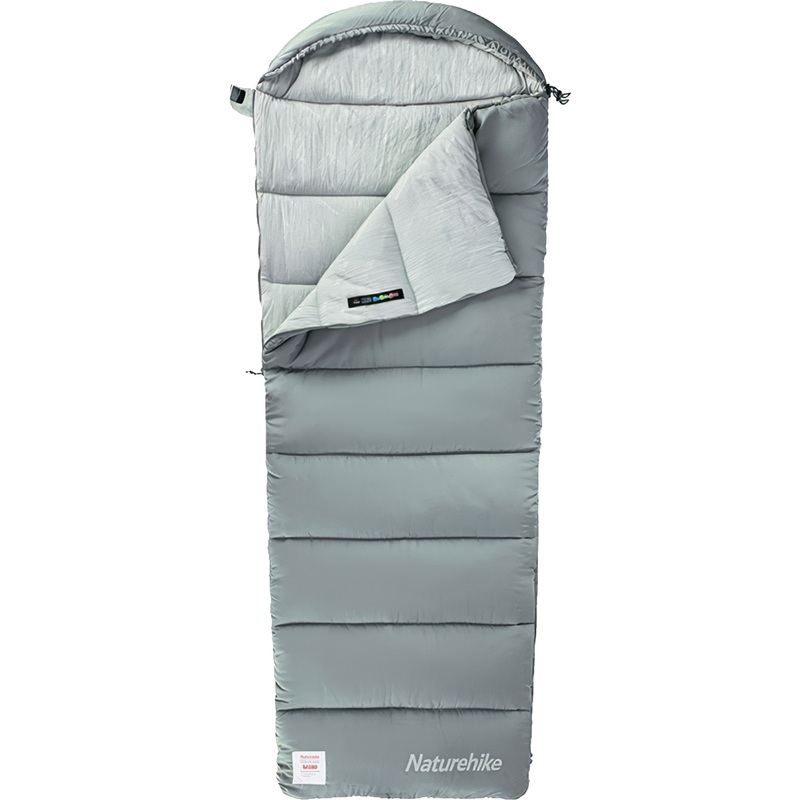 Изображение товара Спальный мешок Naturehike M300 -13 молния слева (220 см серый)