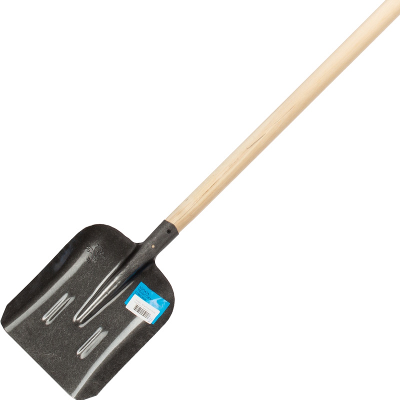 Изображение товара Лопата совковая Россия Рельсовая сталь с ребрами жесткости 155 см