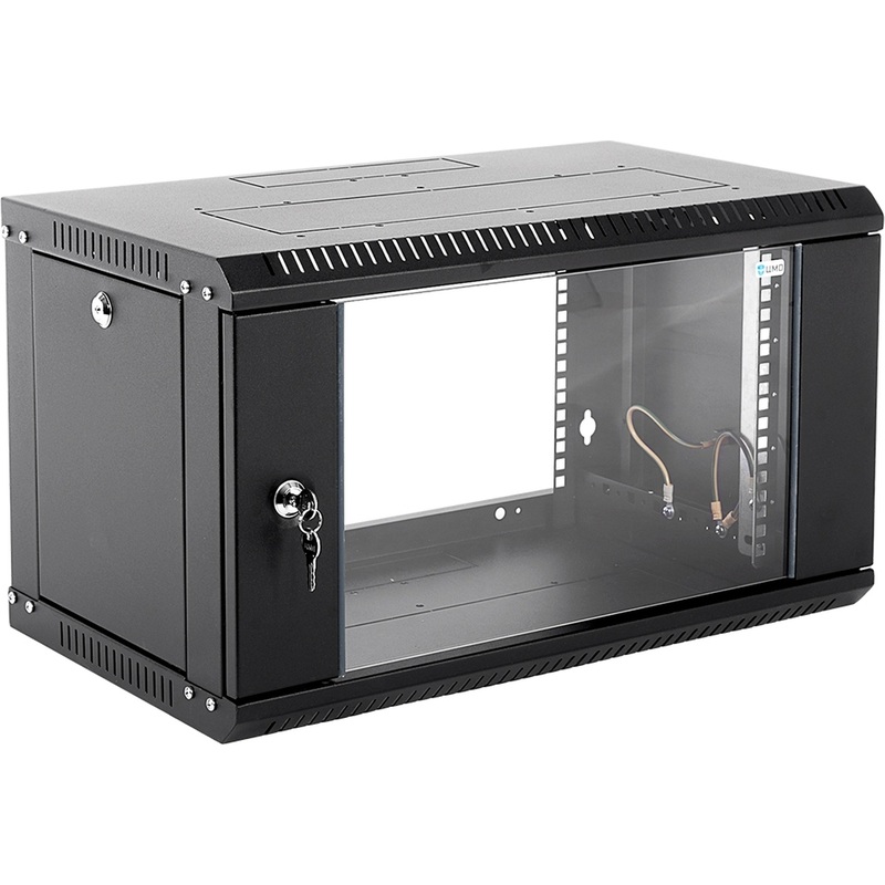 Изображение товара Шкаф телекоммуникационный настенный 6U ЦМО 6U ШРН-Э-6.650-9005