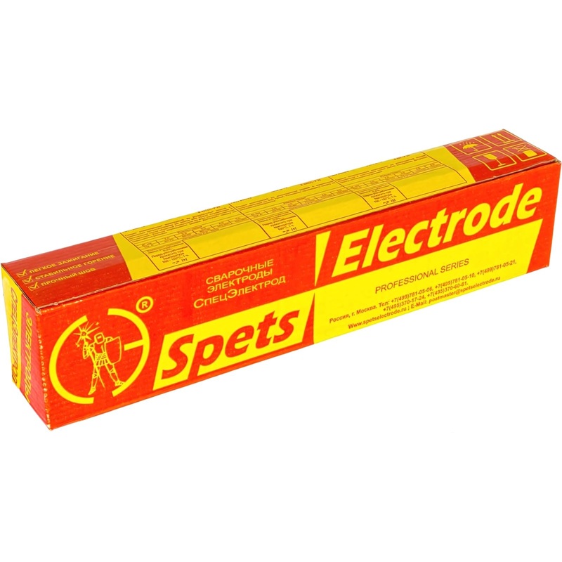 Изображение товара Электрод Спецэлектрод МР-3 ф3 3 мм 5 кг для сварки углеродистых сталей