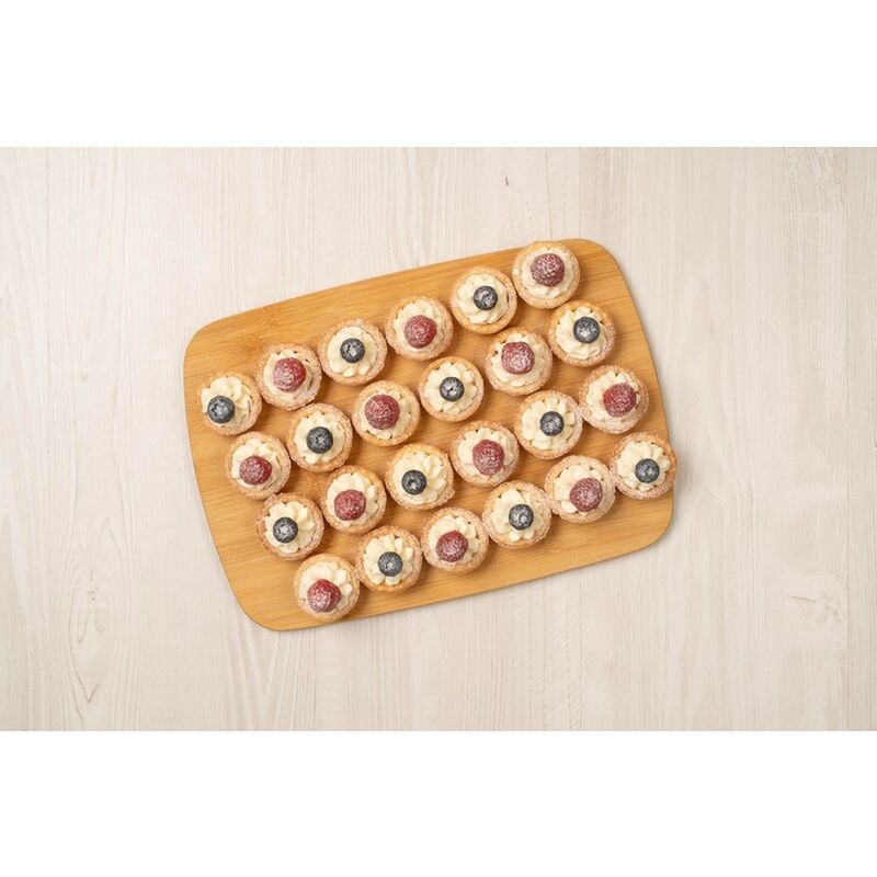 Изображение товара Набор Тарталетки Ягодное чудо 24шт с свежими ягодами и сырным кремом