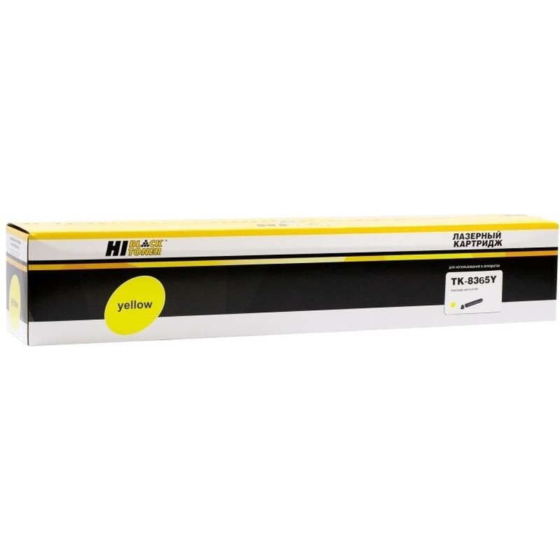 Изображение товара Тонер-картридж Hi-Black HB-TK-8365 Y для Kyocera совместимый 12000 страниц