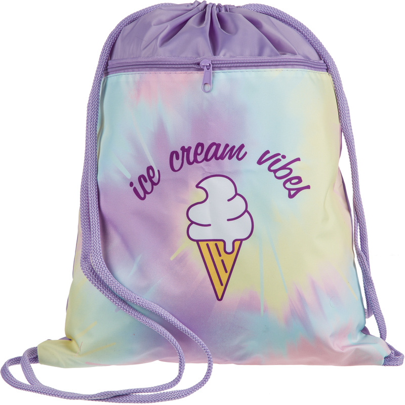 Изображение товара Мешок для сменной обуви Комус Класс Enjoy сиреневый с карманом