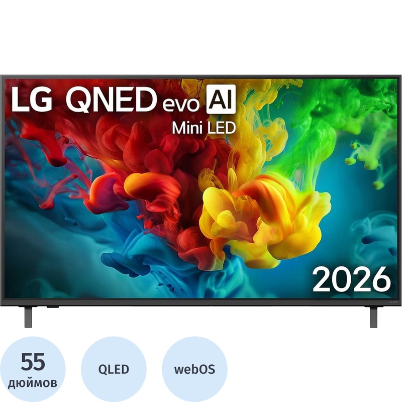 Изображение товара Телевизор LG 55QNED83B6A 4K с Mini LED и Smart TV