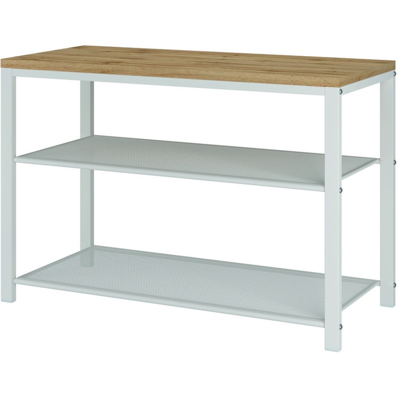 Изображение товара Обувница Скамья Торонто 23Л белая 670х300х450 мм