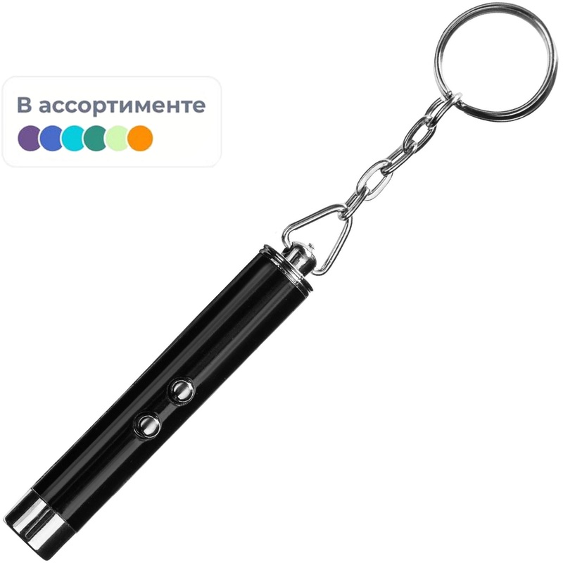 Изображение товара Лазерная указка с красным лучом и фонариком длиной 6 см