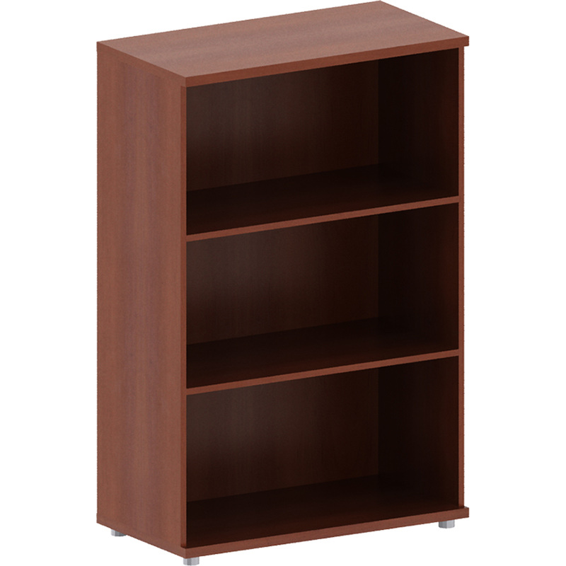 Изображение товара Стеллаж для документов Комус Мебель Сатурн-Д яблоня 804x420x1232 мм