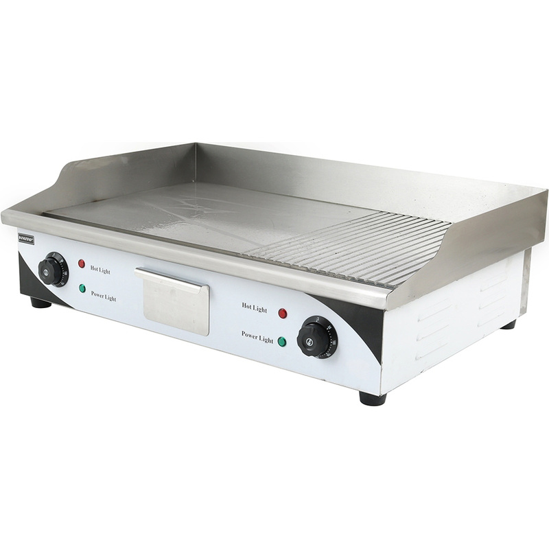 Изображение товара Жарочная поверхность Viatto VA-EG-822 с двумя терморегуляторами для домашней и профессиональной кух