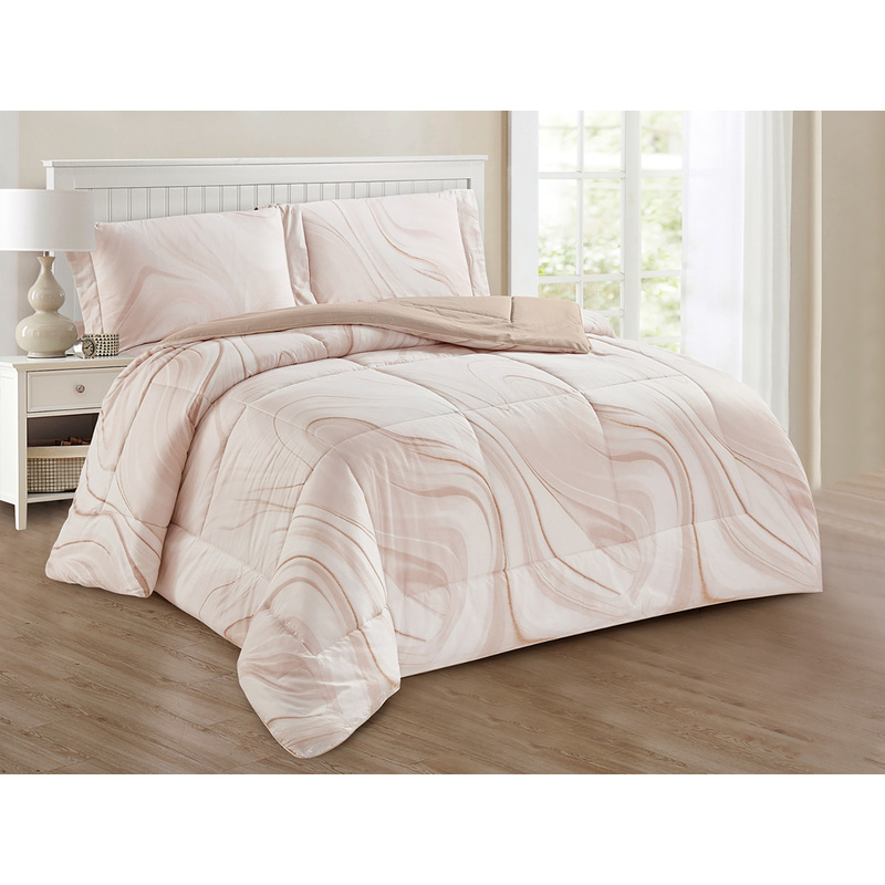 Изображение товара Набор евро Cleo Notte Bianca одеяло 200x220 см и постельное белье сатин