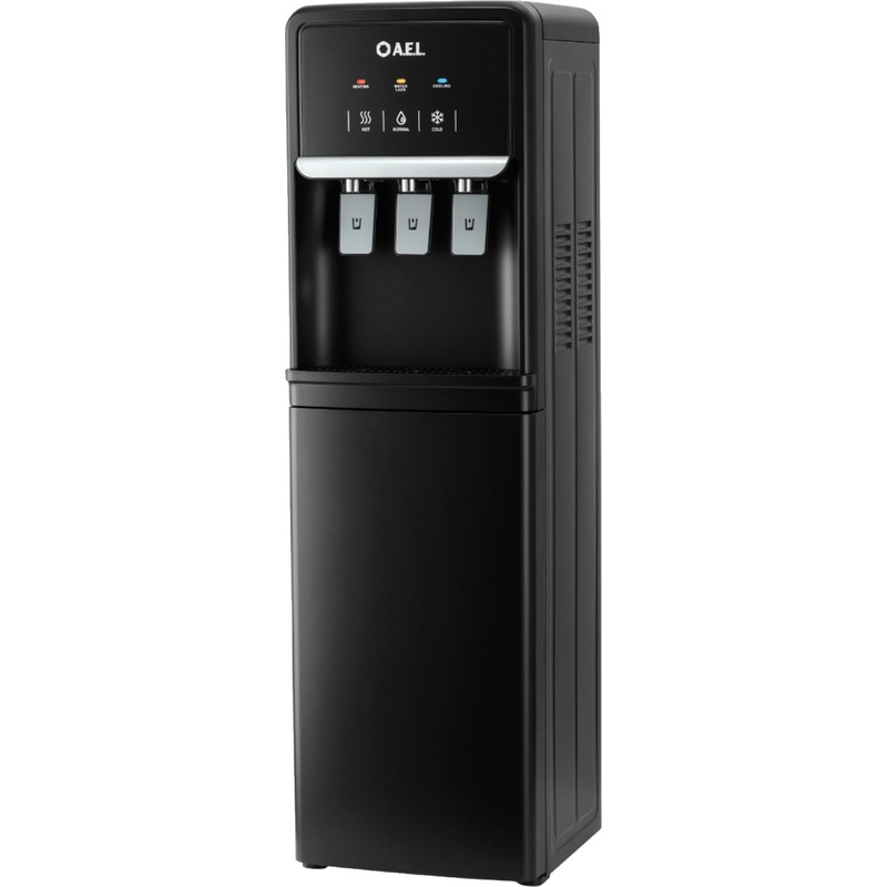 Изображение товара Уценка. Кулер для воды AEL LD-AEL-815a чёрный (нагрев и охлаждение). уц_тех