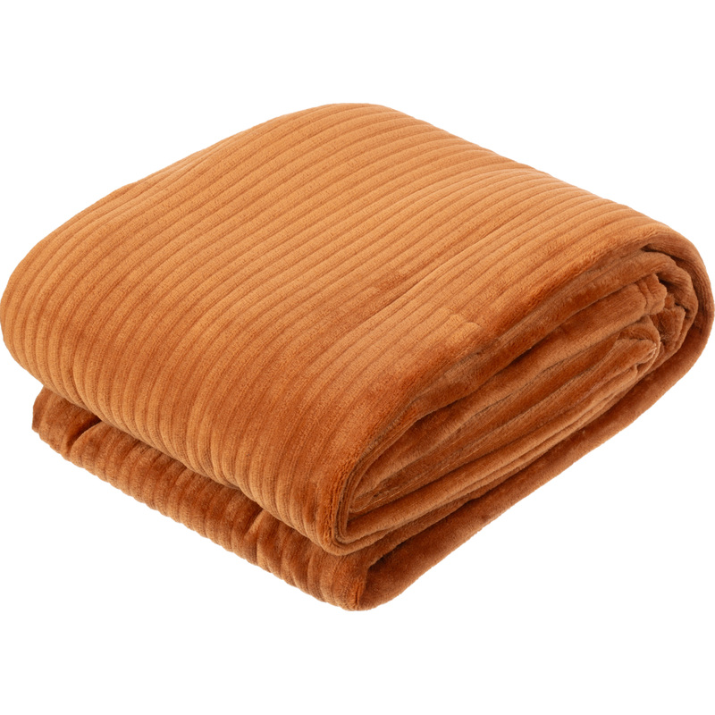 Изображение товара Плед Luscan микрофибра 150х200 см шоколадный - уют и стиль в каждом доме