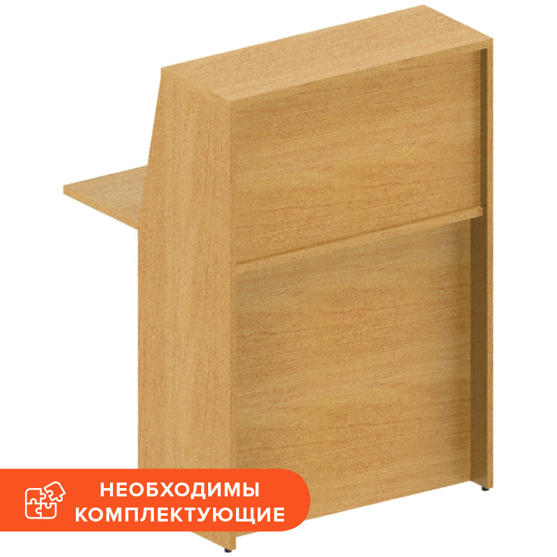 Изображение товара Модуль прямой Агат 800 мм ольха для офиса и кабинета