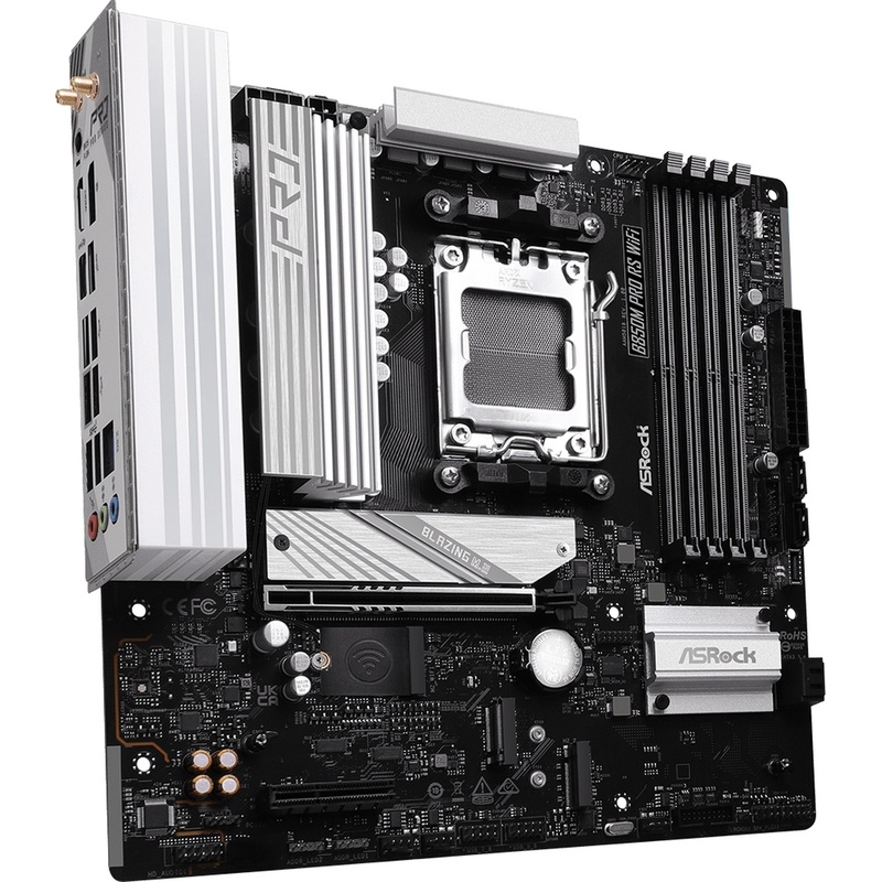 Изображение товара Материнская плата ASRock B850M PRO RS WIFI Изображение товара Материнская плата ASRock B850M PRO RS WIFI