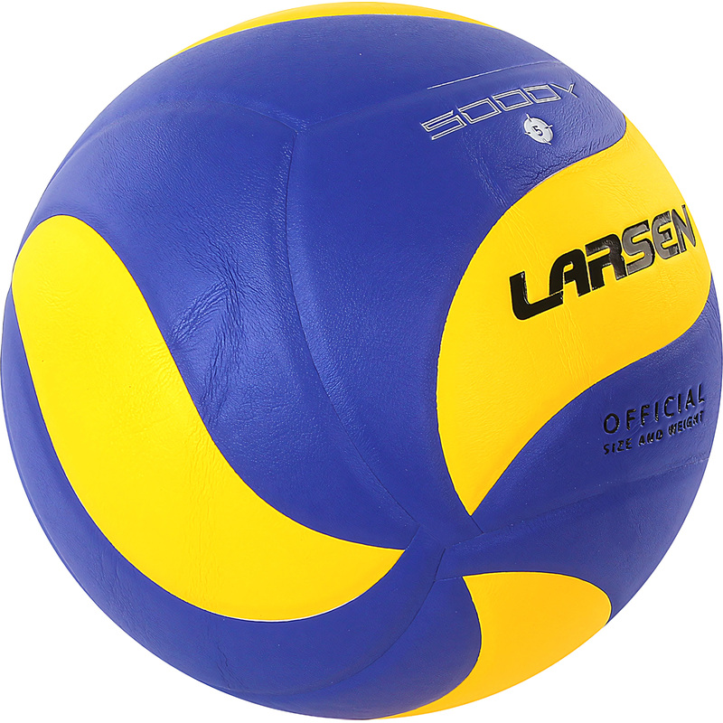 Изображение товара Волейбольный мяч Larsen VB-ECE-5000Y размер 5 для тренировок и игр в закрытых помещениях