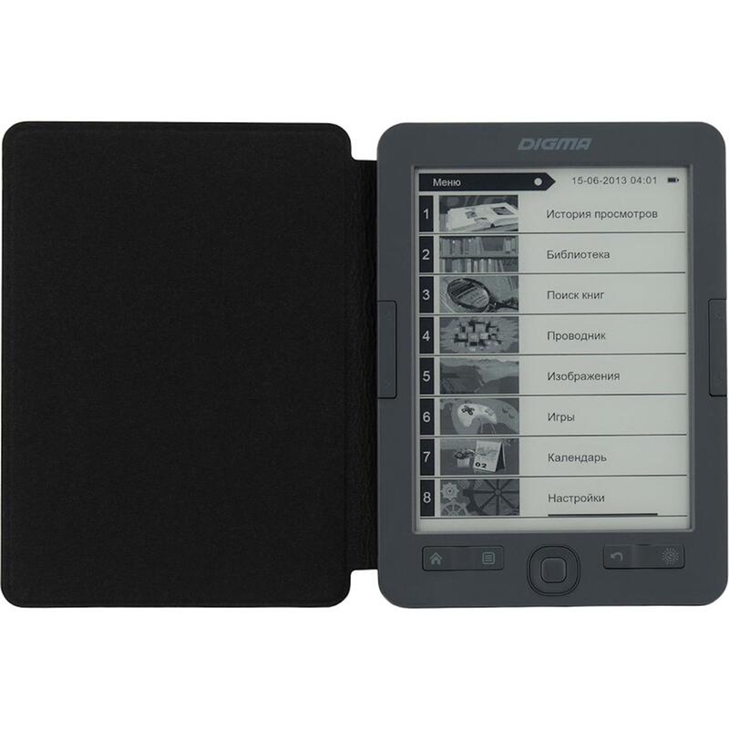 Изображение товара Электронная книга Digma X1 6 дюймов серая