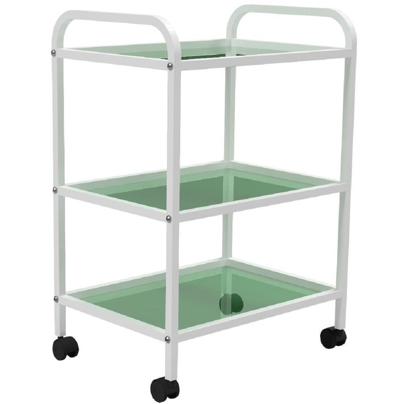 Изображение товара Медицинский стол инструментальный СМИ-03-С белый 580x420x850 мм