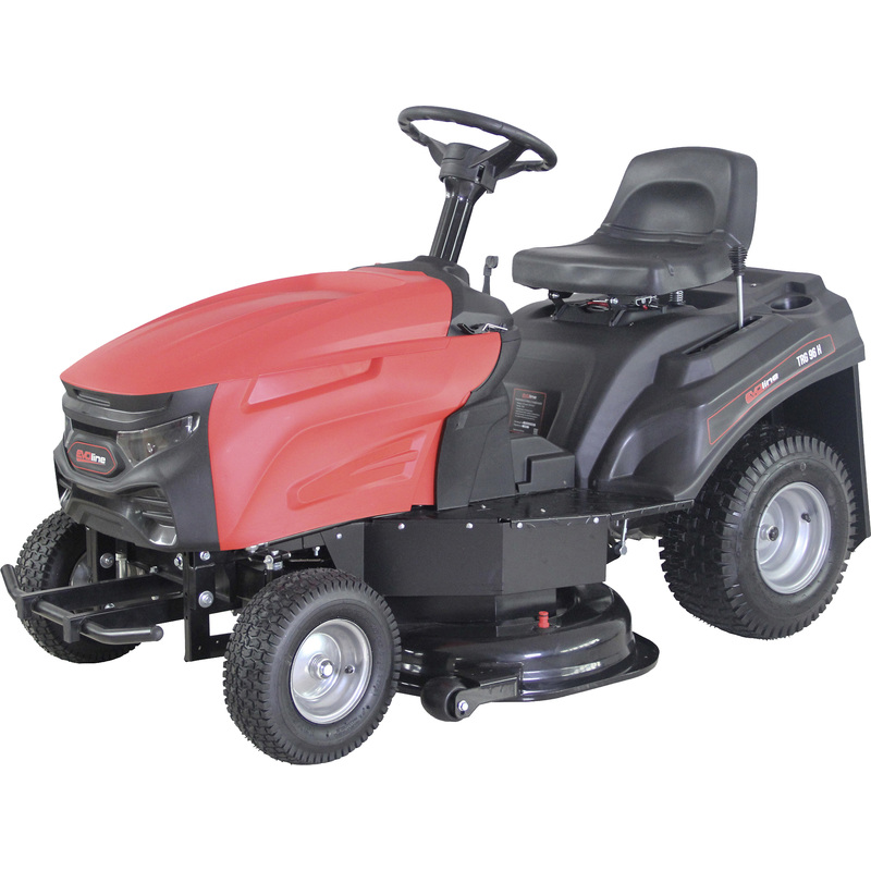 Изображение товара Газонокосилка бензиновая с сиденьем EVOline TRG 96 H мощный двигатель 13 л.с.