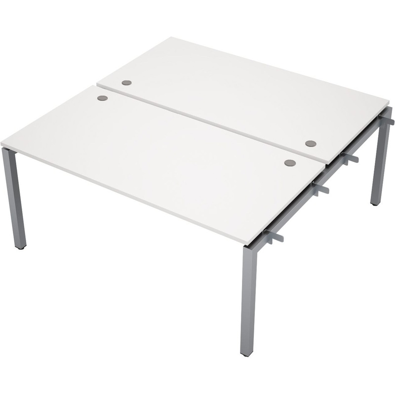Изображение товара Рабочая станция Avance 6МБН.5284 двухместная белый алюмний матовый 1600х1635х750 мм Изображение товара Рабочая станция Avance 6МБН.5284 двухместная белый алюмний матовый 1600х1635х750 мм