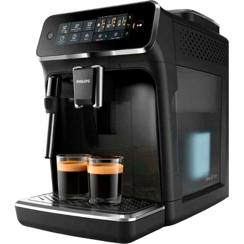 Изображение товара Кофемашина с капучинатором Philips EP3321/40 черная домашняя автоматическая