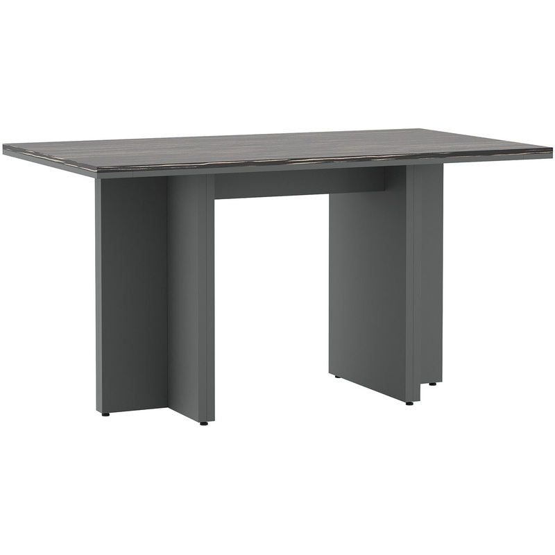 Изображение товара Приставка брифинг SS Dali DLI37271112 эбен антрацит офисная мебель