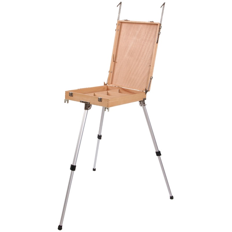 Изображение товара Этюдник Гамма с палитрой, напольный, металлические ножки 82х100х140 см