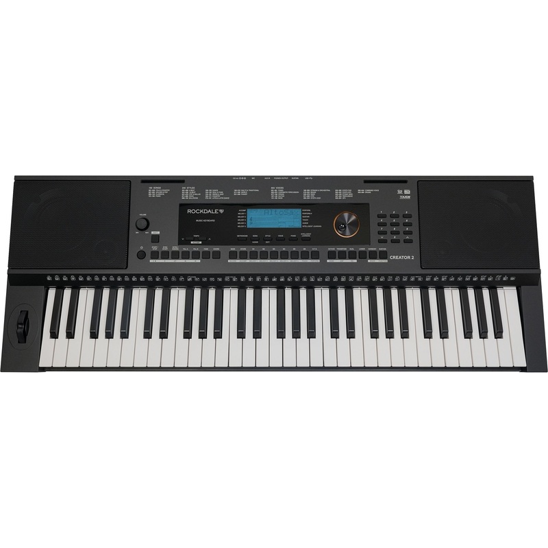 Изображение товара Синтезатор Rockdale Creator 2 с 61 полноразмерной клавишей и функциями