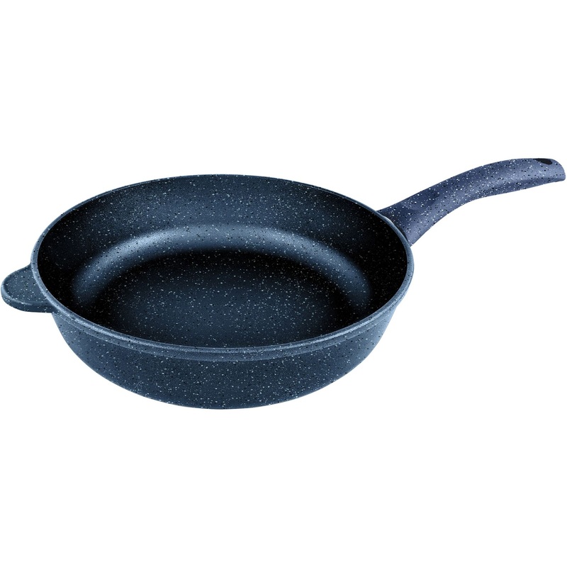 Изображение товара Сковорода НМП Сибирь литая алюминий 28 см антипригарное покрытие