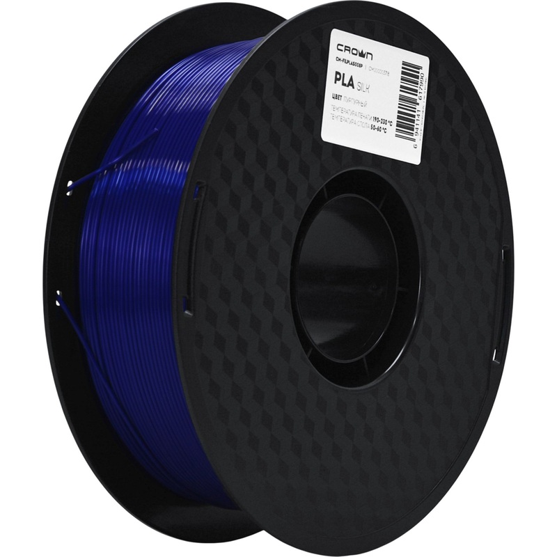 Изображение товара Пластик PLA пурпурный 1.75 мм 1 кг для 3D-принтера Crown Micro