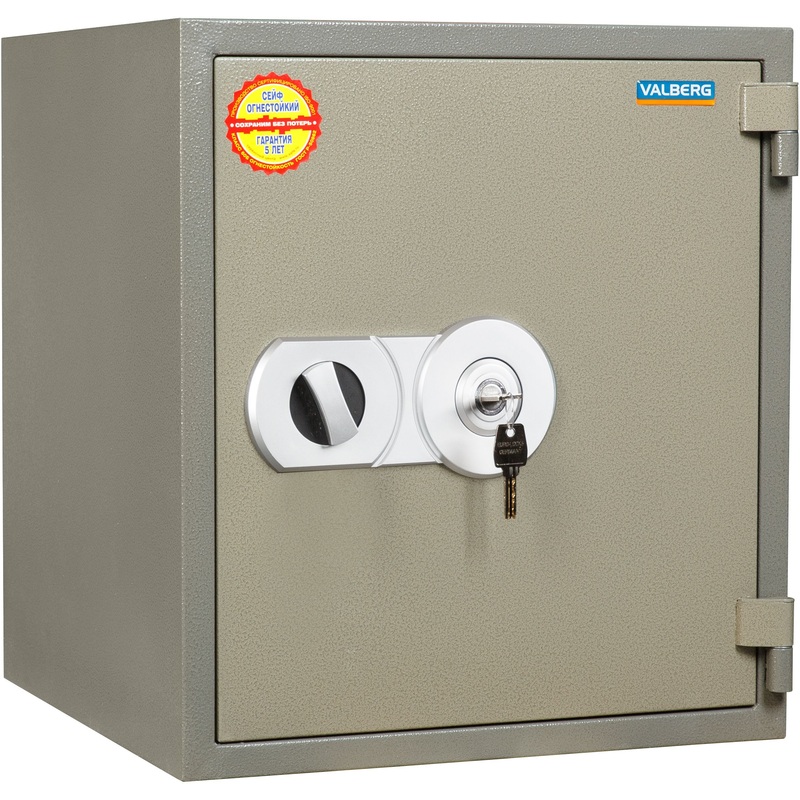 Изображение товара Огнестойкий сейф Valberg FRS-51KL с двумя замками класс 60Б и возможностью крепления