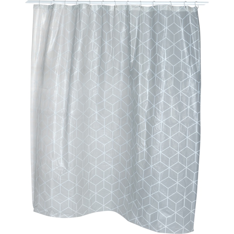 Изображение товара Штора для ванной Aqua-Rivus ПЕВА серый 180x180 см